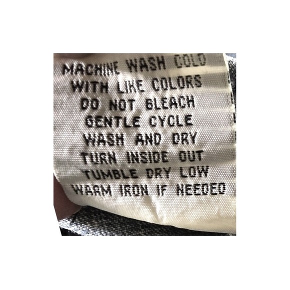 VINTAGE vtg SMALL S Hydraulic‎ Blue Jean Demim Jacket Tailored Blazer Style - Picture 9 of 9